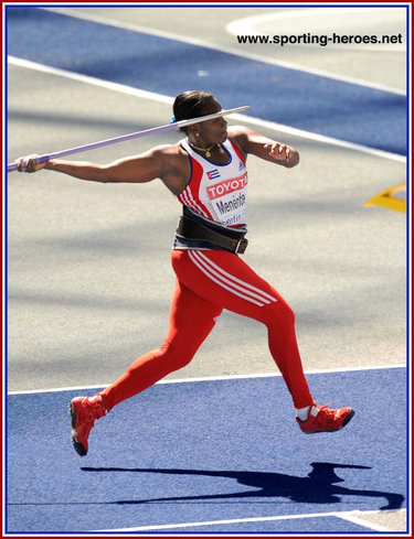Osleidys Menendez - Cuba - Olympic Games & World Championships Javelin Champion.