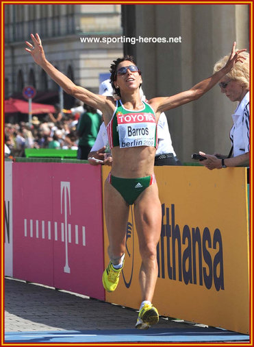 Marisa Barros - Portugal - 6th in the Marathon at the 2009 World Championshipss.