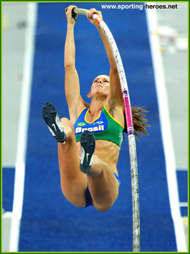 Fabiana Murer - Brazil - Pole Vault finalist at the 2007 & 2009 World Champs