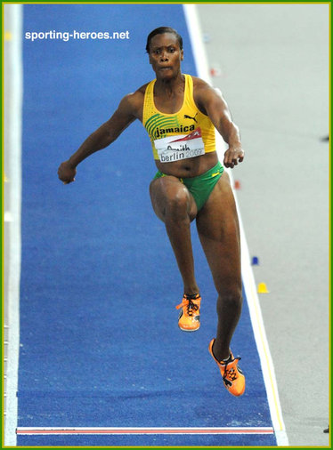 Trecia Smith - Jamaica - 5th in the Triple Jump at the 2009 World Champs (result)