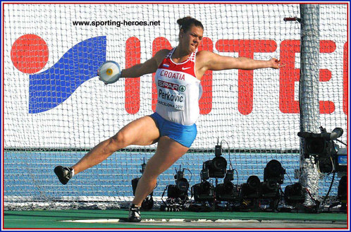 Sandra Perkovic - Croatia  - 2010 European Championships Discus Gold (result)