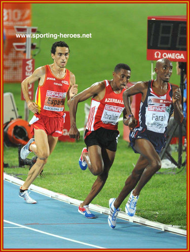 Jesus Espana - Spain - 2010 European Championships 5000m silver medal.