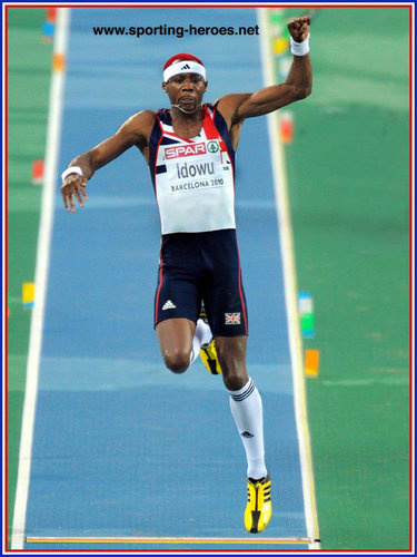 Phillips Idowu - Great Britain & N.I. - 2010 European Championships Triple Jump Gold (result)