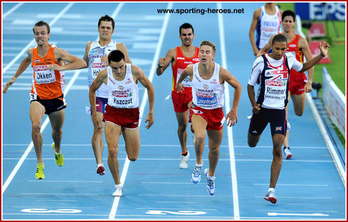 Marcin Lewandowski - Poland - 2010 European Championships 800m Gold