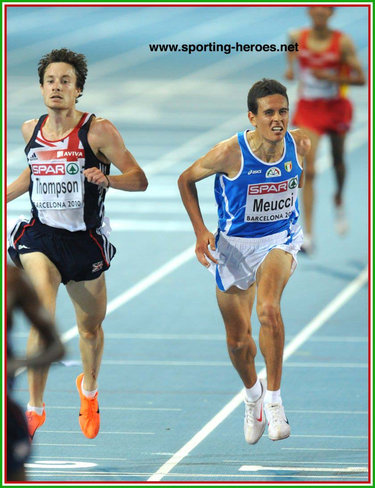 Daniele Meucci - Italy - 2010 European Championships 10,000m bronze medal.