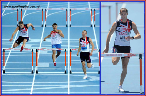 Rhys WILLIAMS (ath) - Great Britain & N.I. - 2010 European Championships 400m Hurdles silver (result)