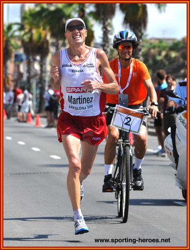 Jose Manuel Martinez - Spain - 2010 European Championships Marathon silver medal.
