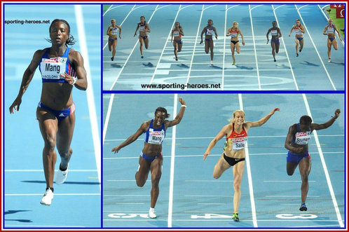 Veronique Mang - France - 2010 European Championships 100m silver medal.