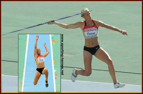 Jennifer Oeser - Germany - 2010 European Championships Heptathlon bronze.