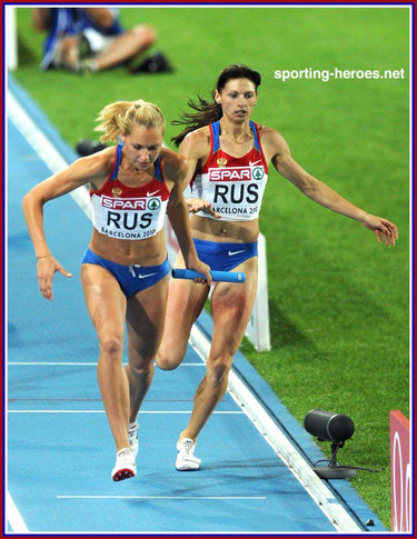 Antonina Krivoshapka - Russia - European Championship medals. 2009 & 2010.