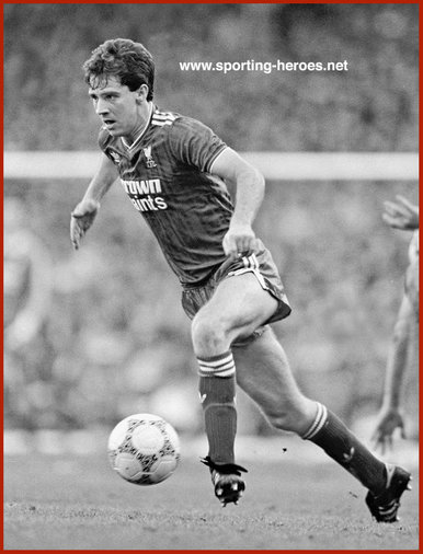 Jim Beglin - Liverpool FC - Biography of his Liverpool career.