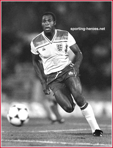 Luther Blissett - England - Biography of England football 1982-1984