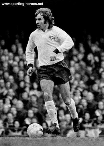 Jeff Bourne - Derby County - League appearances.