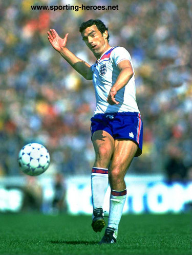 Trevor Brooking - England - England International Football Caps.