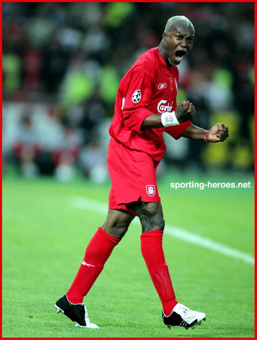 Djibril Cisse - Liverpool FC - Biography of his football career at Liverpool.