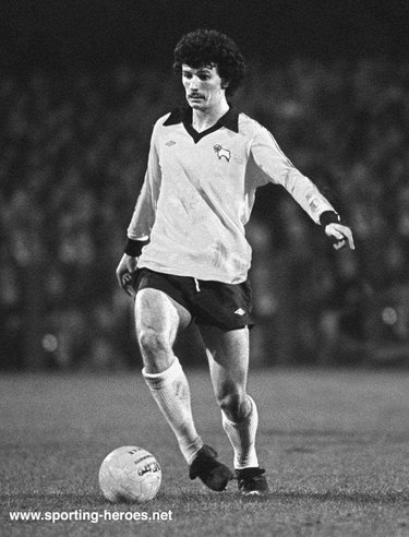 Terry Curran - Derby County - Football career at The Baseball Ground.