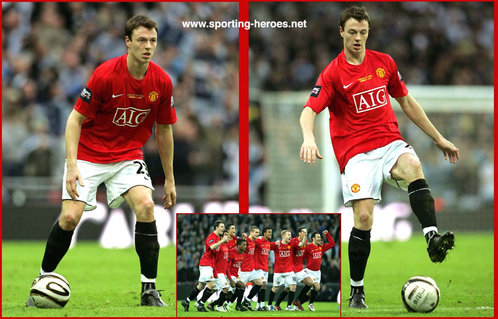 Jonny Evans - Manchester United - 2009 League Cup Cup Final (Winners)