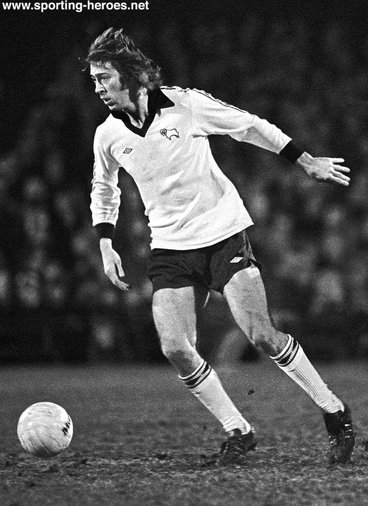 Charlie George - Derby County - Biographies of his career at Derby County & for England.