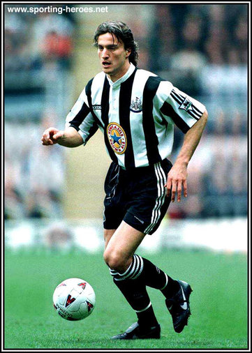 David Ginola - Newcastle United - Biography of his football career at Newcastle United