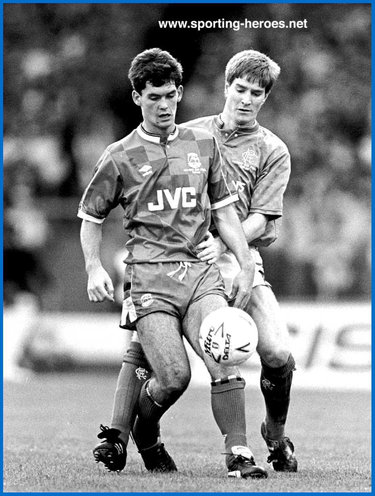 Richard Gough - Glasgow Rangers - Biography  1987/88-1989/90.