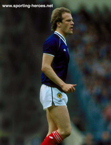 Andy (1955) GRAY - Scotland - Scottish Caps 1975-85