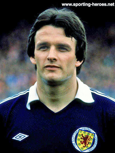 Frank Gray - Scotland - Scottish Caps 1976-83