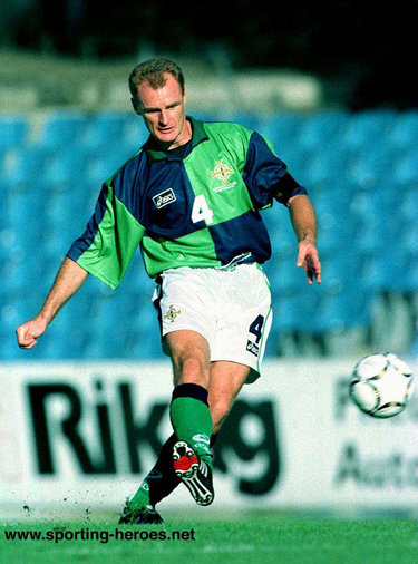 Colin Hill - Northern Ireland - Northern Ireland Caps 1990-98