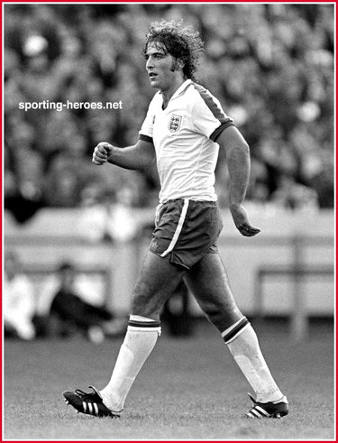 Bob Latchford - England - England career.