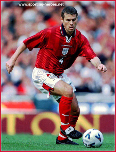 Robert Lee - England - English Caps 1994 - 1998