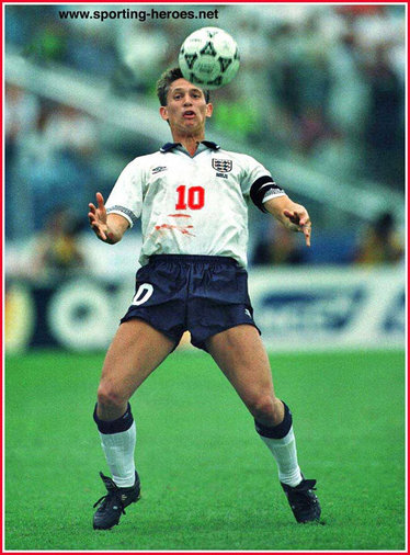 Gary Lineker - England - International football caps for England.