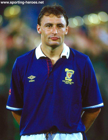 Maurice Malpas - Scotland - International Football Caps for Scotland.