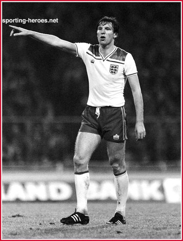 Alvin Martin - England - Biography of his football career for England..