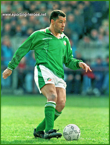 Paul McGrath - Ireland - International football caps for Ireland.