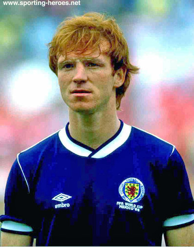 Alex McLeish - Scotland - International football caps for Scotland.