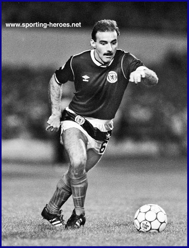 Willie Miller - Scotland - Scottish  International football Caps.