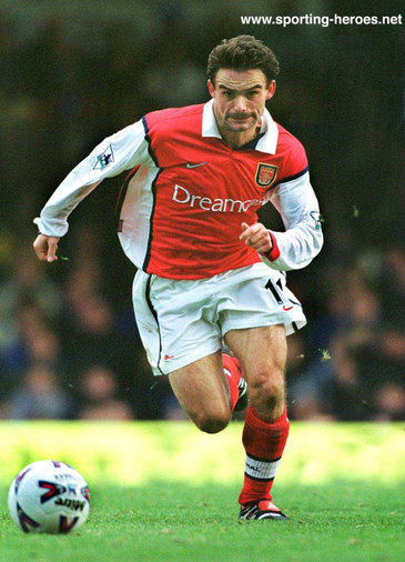 Marc Overmars - Arsenal FC - Premiership Appearances