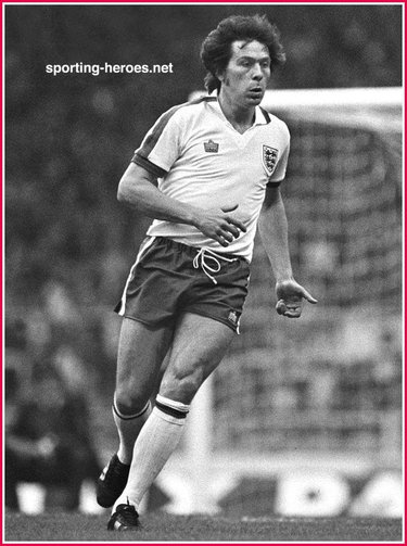 Stuart Pearson - England - International football carrer for England.