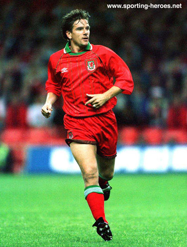 David Phillips - Wales - Welsh International football caps.