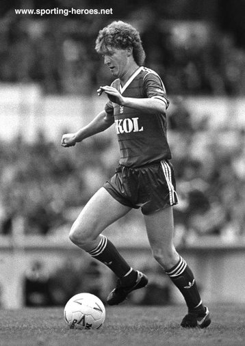 Brian Rice - Nottingham Forest - Biography of his career at Forest.