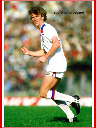 Graham Rix - England - Biography of his England football career.