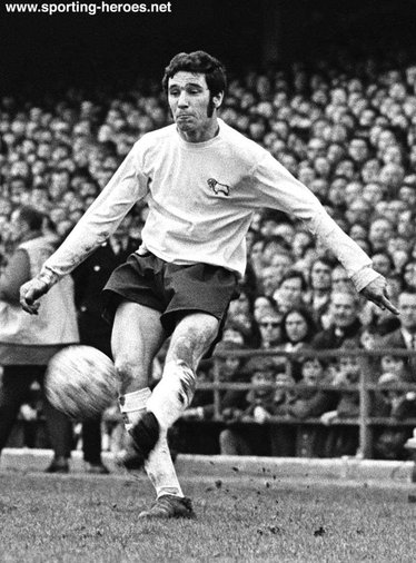 John Robson - Derby County - Football career at The Baseball Ground.