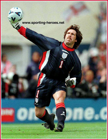 David Seaman - England - English Caps.
