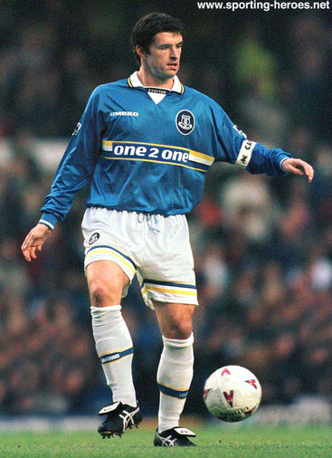 Gary Speed - Everton FC - Biography of Goodison days.