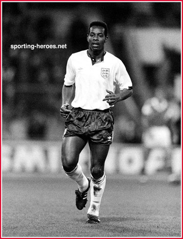 Michael Thomas - England - Biography of his England games 1988-1989