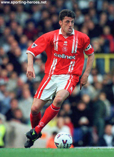 Andy Townsend - Middlesbrough FC - Career at Middlesbrough.