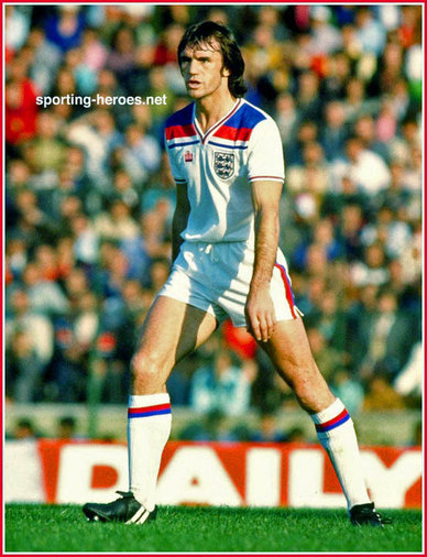 Dave  WATSON - England - English International football caps.