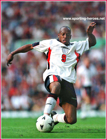 Ian Wright - England - International football caps.