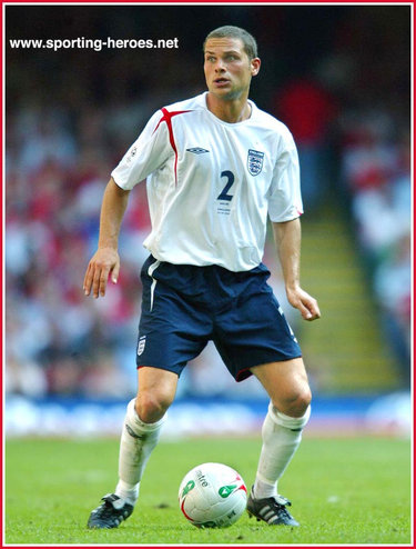 Luke Young - England - English Caps 2005