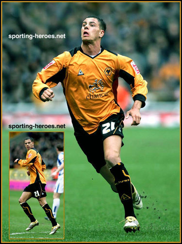 Jeremie Aliadiere - Wolverhampton Wanderers - League Appearances