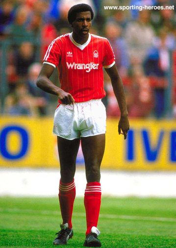Viv Anderson - Nottingham Forest - League Appearances for Forest.